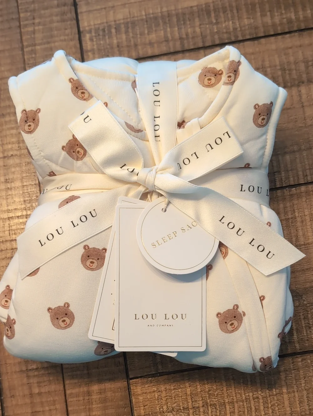 Lou Lou Teddy Sleep Sack - 6-12 Mo